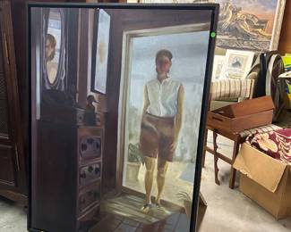 McCain-- from a Warehouse district gallery