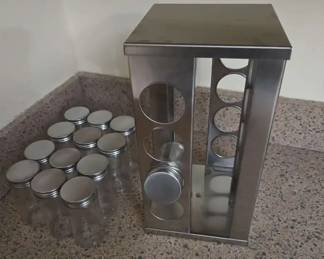 Crate and Barrell Spice Rack