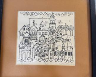 Signed and numbered Plaza KC
