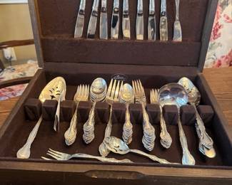 Silver flatware 