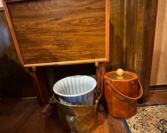 Nice wood TV Trays 