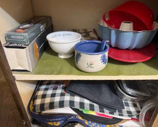 Cupboards are full  