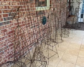Garden Trellises and Topiaries
