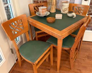 1960’s Stakmore Folding Table and Chairs