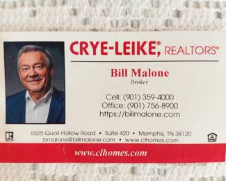 CONTACT BILL MALONE IF YOU ARE INTERESTED IN THE BARTLETT HOME