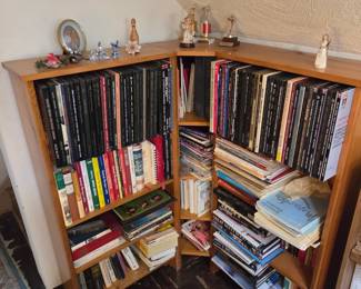 Corner Bookcase $75