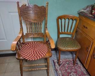 Chair $20, chair $10