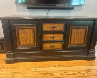 LARGE MEDIA CABINET ~ L 73, W 27 , H 35 1/2