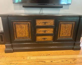 LARGE MEDIA CABINET ~ L 73, W 27 , H 35 1/2