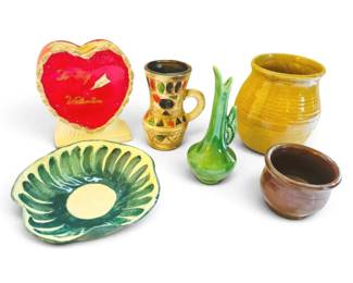 MidCentury Pottery, Planters, Vases
