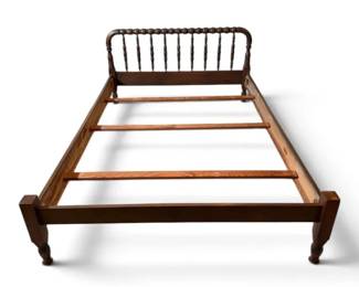 Full Size Wooden Bed Frame Headboard, Footboard, Slats