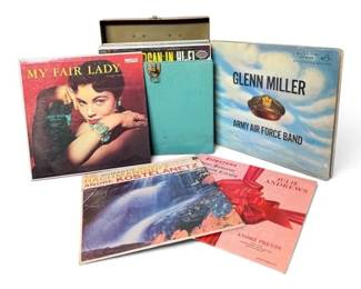 Vintage Records Including 1950s Army Air Force Band, Classical, More