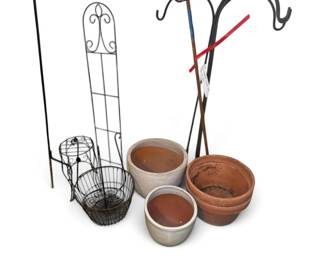 Planting Pots, Stands, Hangers, More