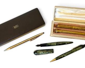 14k Gold Filled Cross Pen, Wahl Gold Filled Pen , Fountain Pen, More