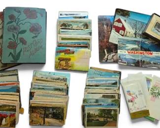 Mystery Vintage Postcards
