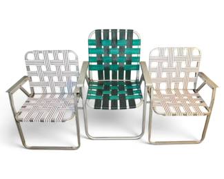 Vintage Folding Lawn Chairs
