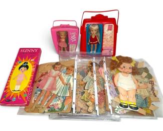 Vintage Heidi Dolls Paper Dolls