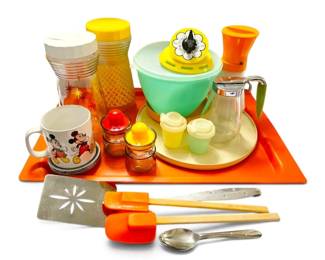 MCM Kitchen Accessories Juice Carafes, Orange Tray, More
