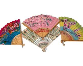 Vintage Folding Fans