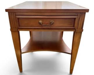 Vintage Side Table With Drawer