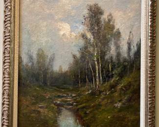 Edward Gay oil on canvas