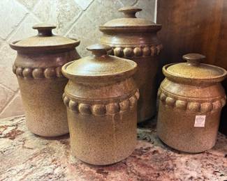 Wizard of Clay canister set