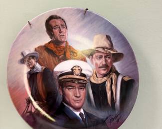 John Wayne plate