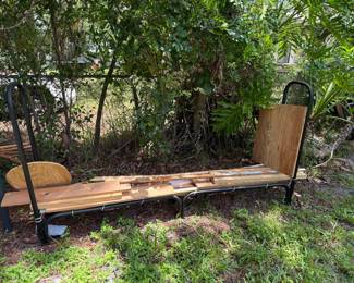 Log /wood rack 