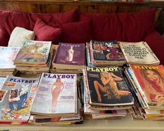 Playboy etc Magazine collection 1960s-80s