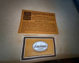From Sears circa 1960s