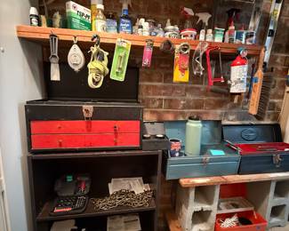 Tool boxes and supplies