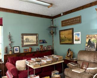 Table of playboys, Native American and western items