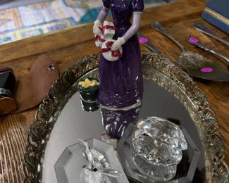 Swarovski, Royal Doulton figurines