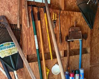 Inside the little shed