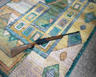 Vintage Rug made in Egypt, BB gun