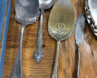 Old silverplate pieces