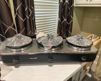triple crockpot new