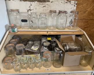 mason jars / storage containers