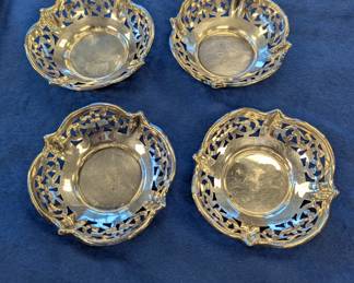 Sterling Silver serving salts