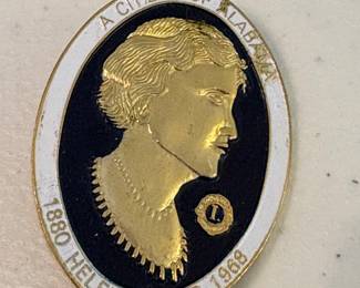 Enamel Helen Keller Pi 