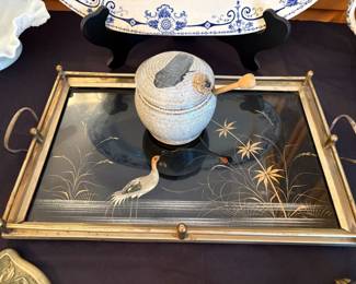 Painted tray