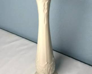 Lenox Florentine Ivory Porcelain Bud Vase – Approx. 10in.
