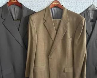 Three Men’s Size 50L Suits – 2 Hart Schaffner & 1 Marx & Joseph Feiss