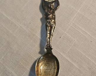 Vintage Canada Parliament Buildings Enamel Souvenir Spoon