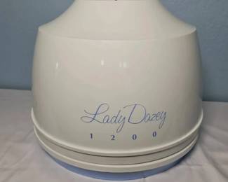 Vintage Lady Dazey 1200 Bonnet Hair Dryer – Adjustable Tabletop Model