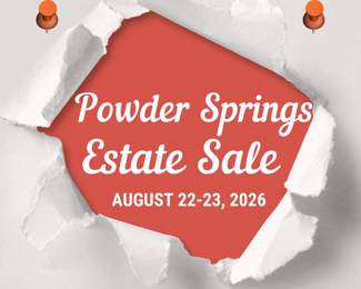 Powder Springs Estate Sale - August 2026