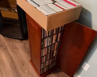 Hundreds of CDs
