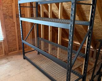 1 of 9 Heavy Duty Shelving Units
