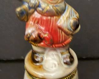 Small Santa Trinket Box