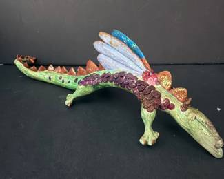 Local Artist Pottery Dragon